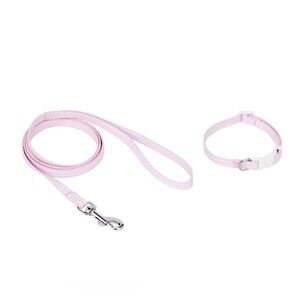Anko Pink Small Dog or Puppy Leash and Collar Set NWT